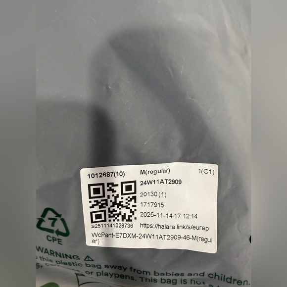 Halara Ribbed Knit High Waisted Crossover Flare Pants Tummy Control NWT - Picture 11 of 16